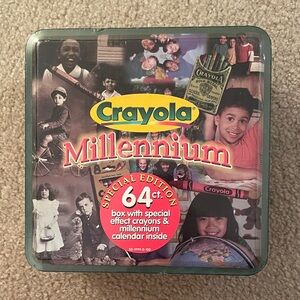 1999 Vintage Crayola Millennium Special Edition 64ct Crayons